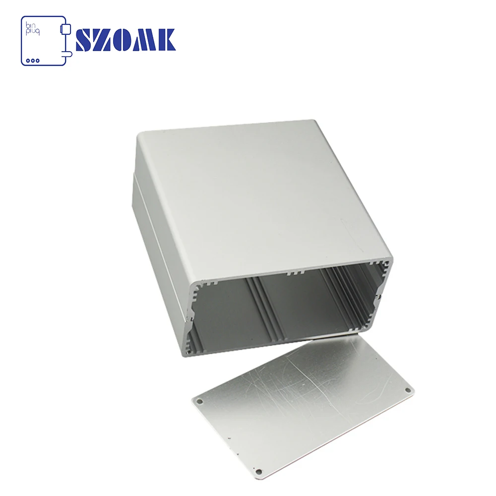 AK-C-C10 Split Extruded Aluminum Electronic Project Box Aluminum Instrument Case DIY Power Supply Units Enclosure 63X120X155mm
