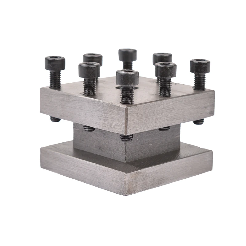Suporte de metal quadrado para descanso de ferramenta, peças sobressalentes de torno para WM210V-212, BHC210, HS210, JY210V, CTC210