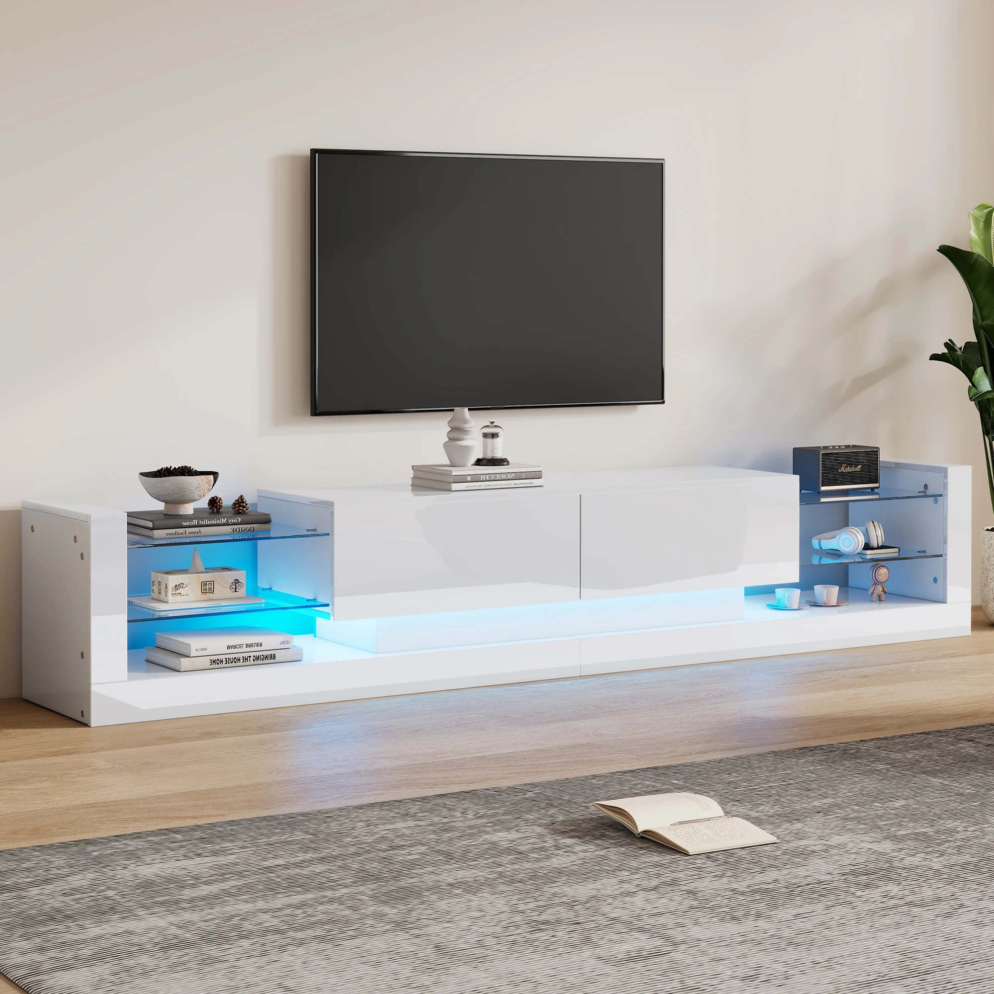 ¿Por qué el mueble para TV con iluminación LED es la mejor elección para tu salón moderno? Descubre todo sobre los leddos