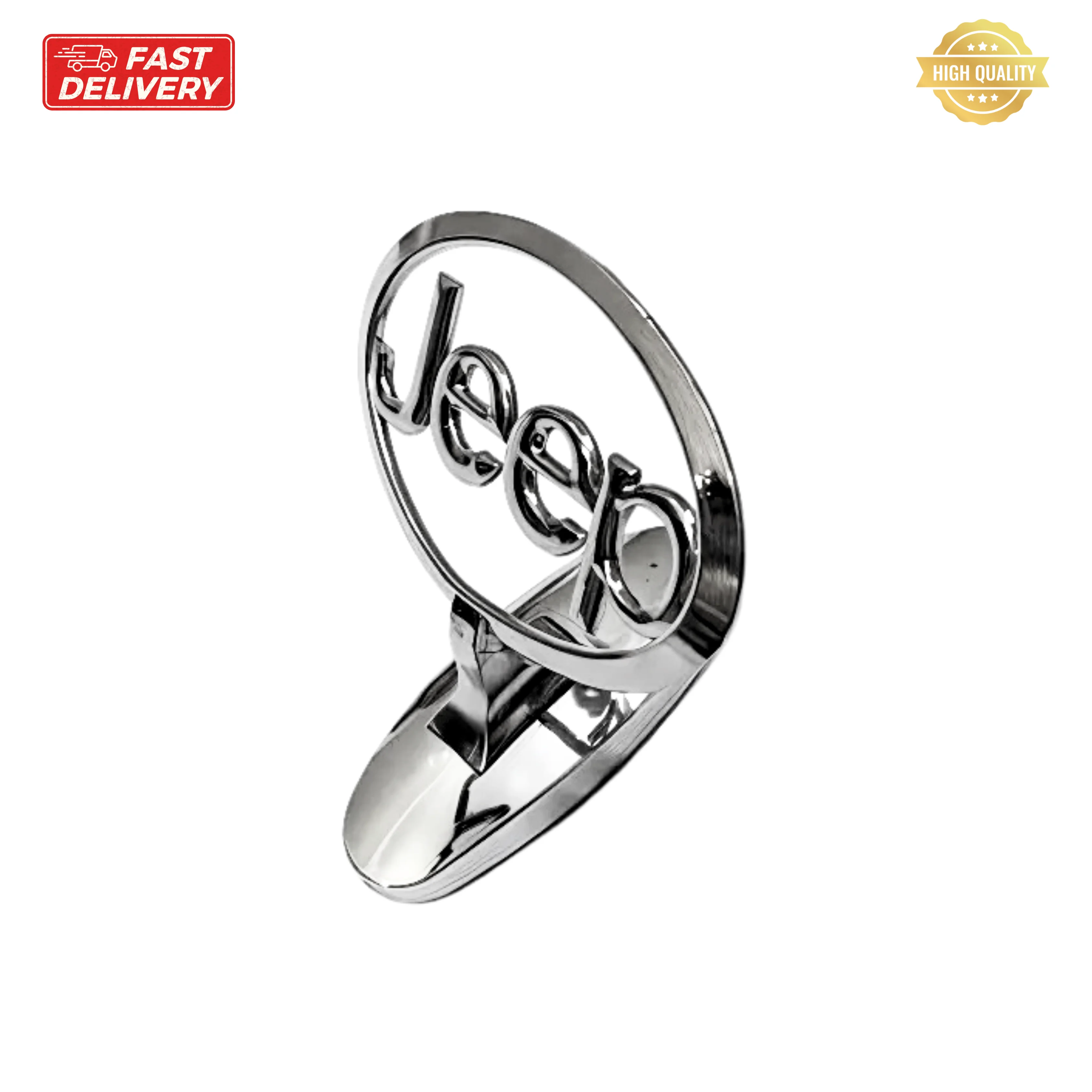 

Jeep Front Hood Bonnet Badge Emblem in Metal