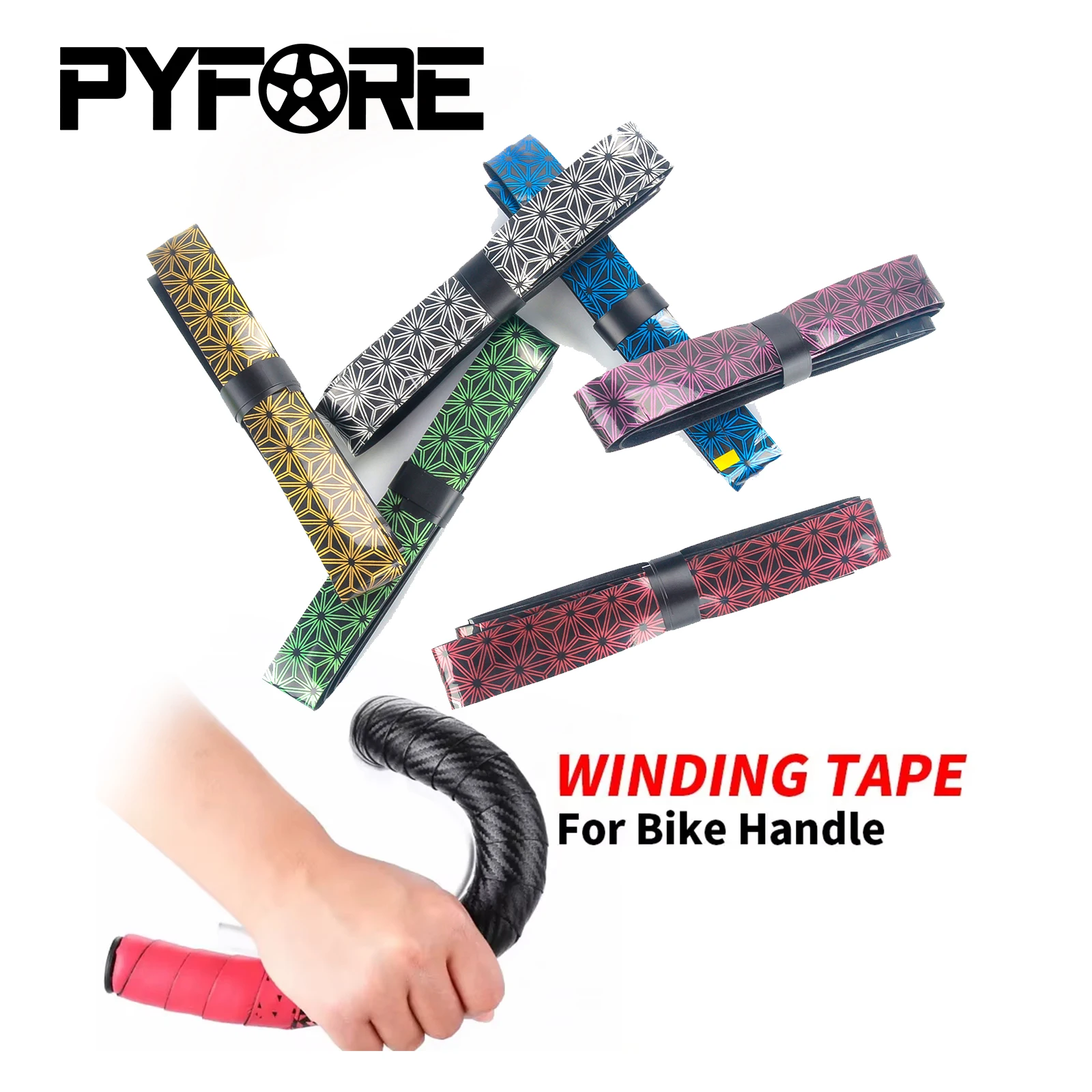 PYFORE Sweat Absorbed Non-slip Band winding tape Hand Glue For RC Model Car Transmitter Racket Bike Accessories