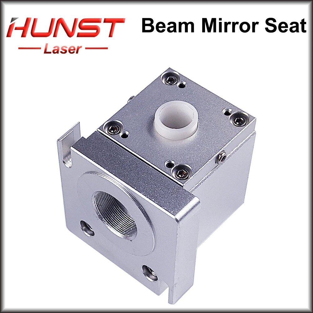 HUNST CO2 Laser Beam Mirror Seat Is Equipped with Red Light Indicator Beam Combining Mirror & Beam Expanding Mirror.