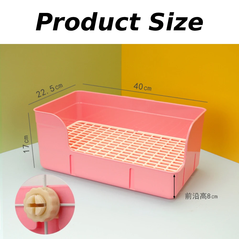Anti-Splash Small Pet Litter Pan 6