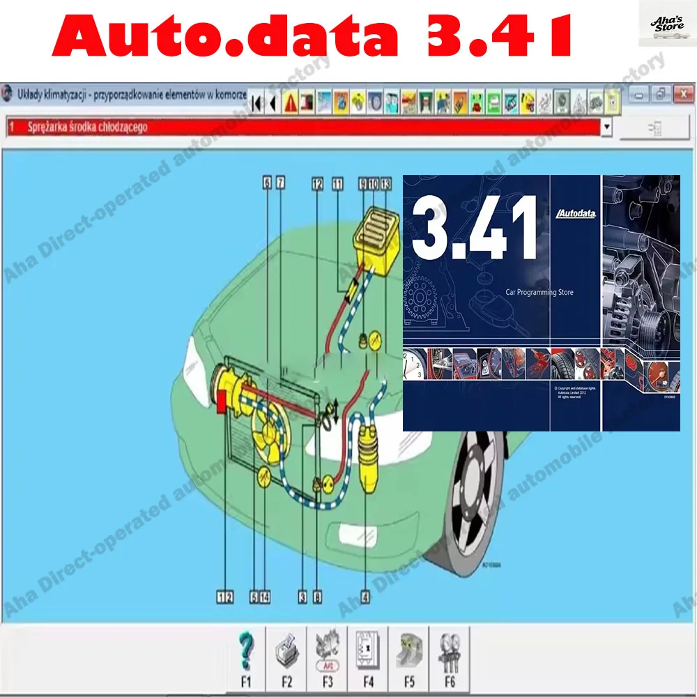 

Car accessories Tool Autodata 3.41 obd2 scanner Polish Language Auto Car Repair diagnosis Software wiring diagrams data Autodata