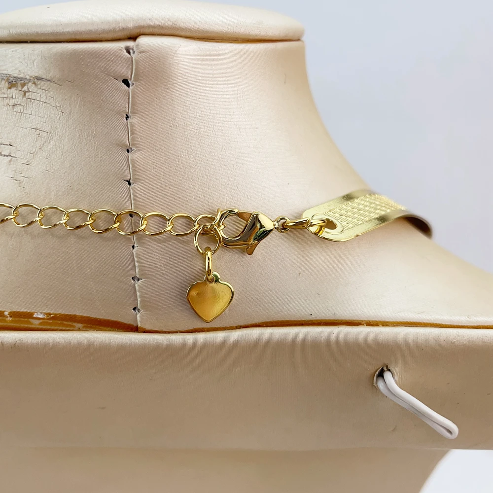 EMMA موضة 4 قطعة Waterdrop الفاخرة البرازيلي مجموعات مجوهرات للنساء حفل زفاف دبي مجموعات مجوهرات الزفاف FHK20777 #3