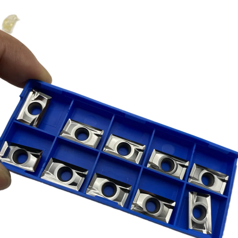 

R0.8 APKT1604PDFR-MA3 Carbide Milling Inserts for Aluminum | High Precision CNC Cutting Tools | Ship from China