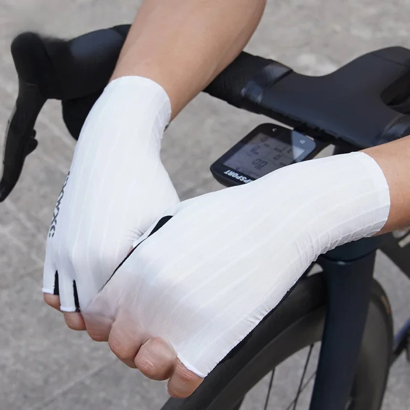 AliExpress NONE CXWXC Cycling Half Finger Gloves Men Women Breathable Anti-slip Glove Fitness Sport Training Gloves With Extended Wrist Guard