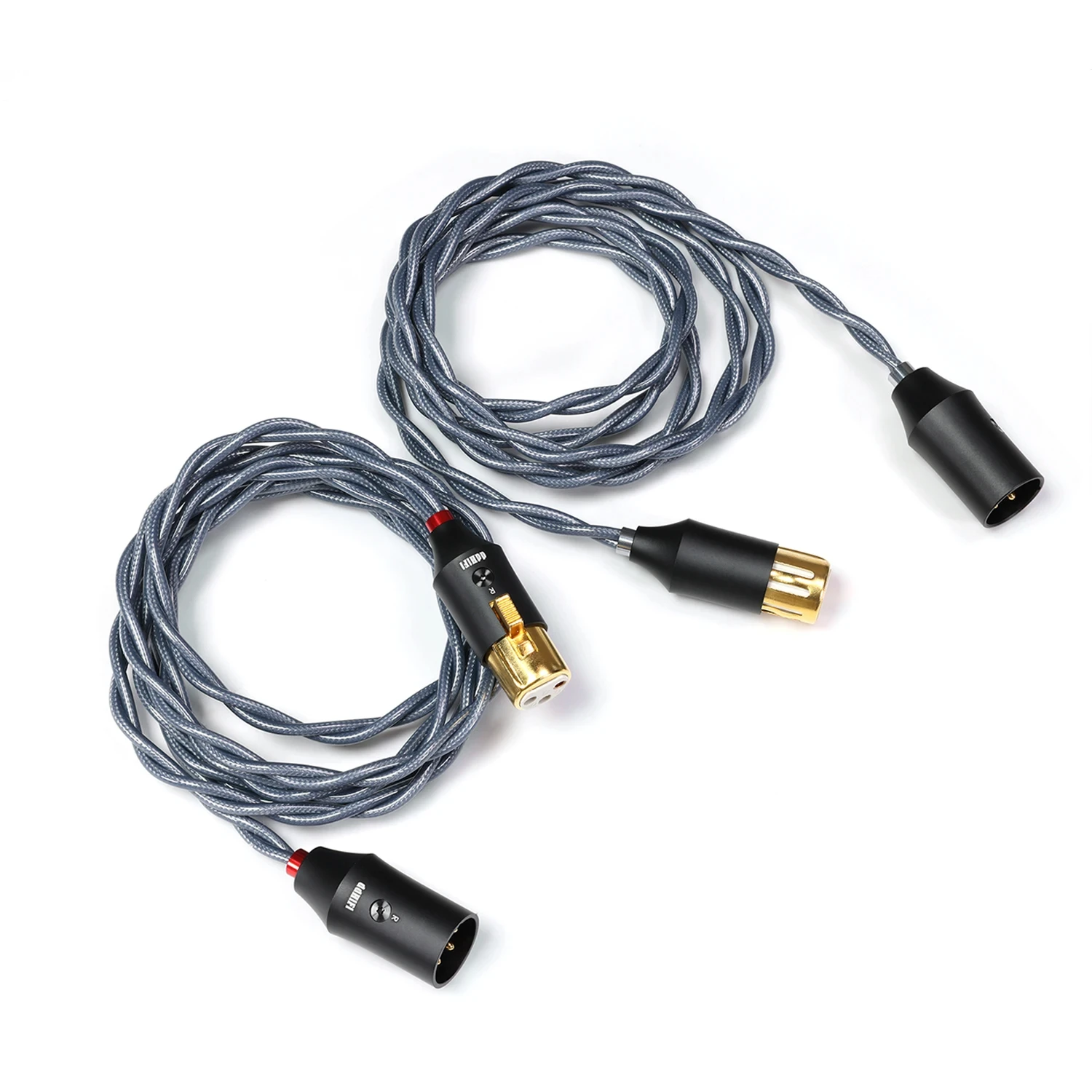 Cable de señal de blindaje DDHIFI BC30XLR equilibrado, estructura Coaxial de doble blindaje, 3 pines, prepedido