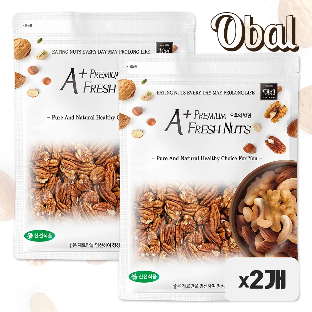 ObalNuts Premium pecan 1Kg(500g *2 pieces)