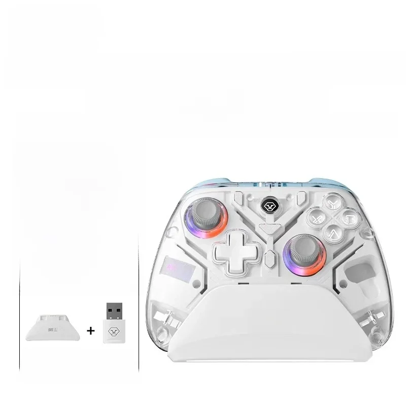 Aolion K10 Für Switch 2 Gaming Controller Mit Lade Dock RGB Wireless Gamepad Halle Joystick Trigger Für NS Schalter/PC/Telefon