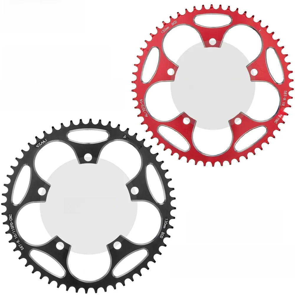 AliExpress VXM Road Bicylcle Narrow Wide Chainring 110BCD 130BCD Crank 50T 52T 54T 56T 58T 60T 7075 Aluminum Alloy Ultralight Chainwheel