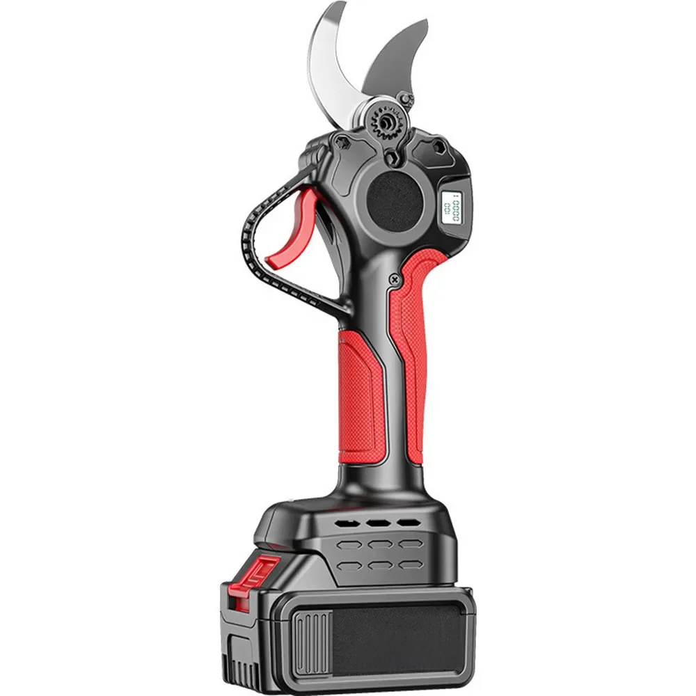 Electric Rechargeable Pruning Shears For Fruit Trees And Gardening Telescopic Extension Pole High Branch Shears 전지가위 전정가위 전동전지가위