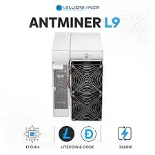 

SAME DAY DELIVERY new BITMAIN Antminer L9 15G / 16G / 17G LTC DOGE Miner