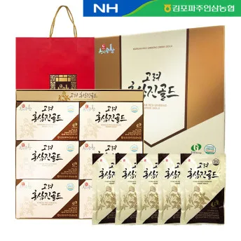 6 years old red ginseng Korea red Samjin gold 70ml x 30 Po