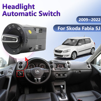 Headlight Automatic Switch for Skoda Fabia MG 5J Combi Tour NJ MK2 2009~2022 Car Auto Light Sensor Head Lamp Interior Accessorie