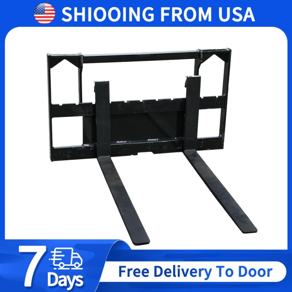 

Навесное оборудование ATTACHXPRO: вилочный погрузчик для мини-погрузчиков, для фермы и сада, бесплатная доставка, навесные приспособления для мини-погрузчиков