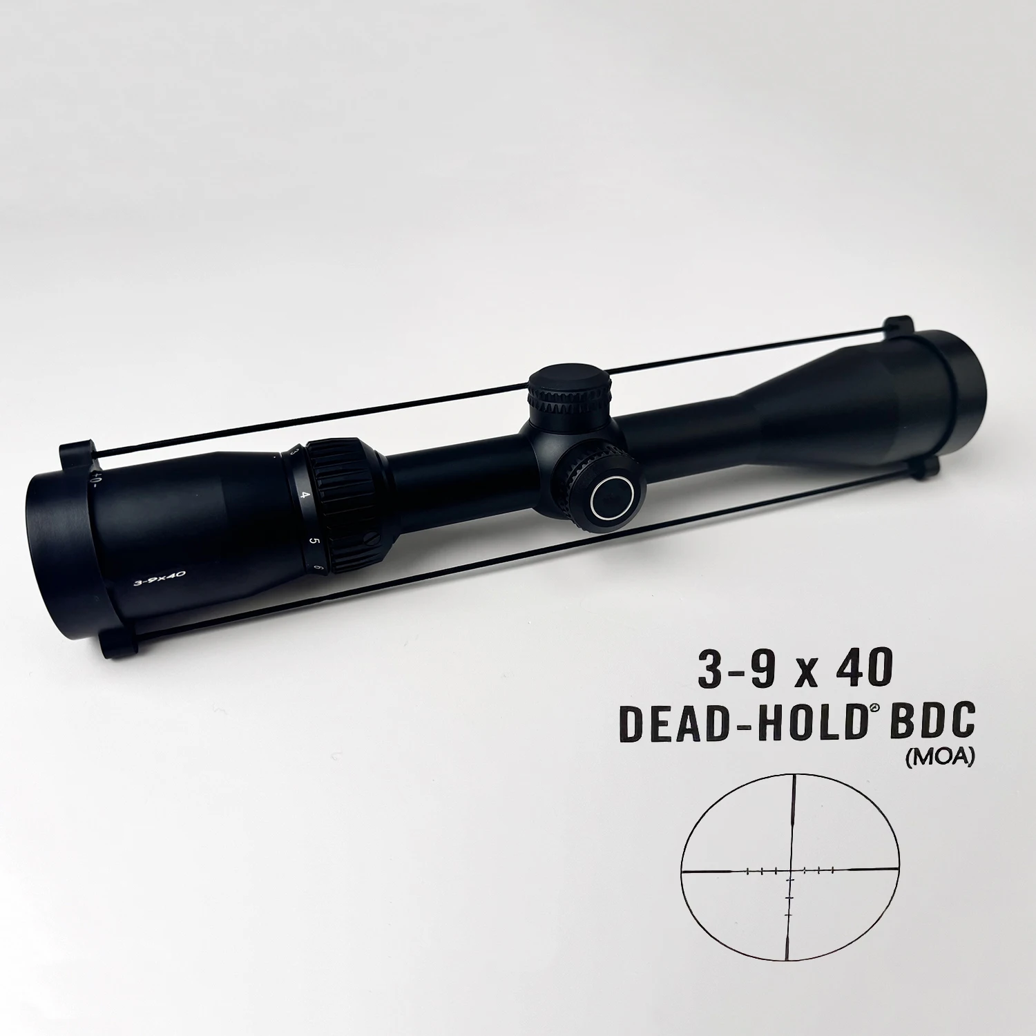 Crossfire II 3-9x40 Riflescope Dead-Hold BDC MOA Reticle
