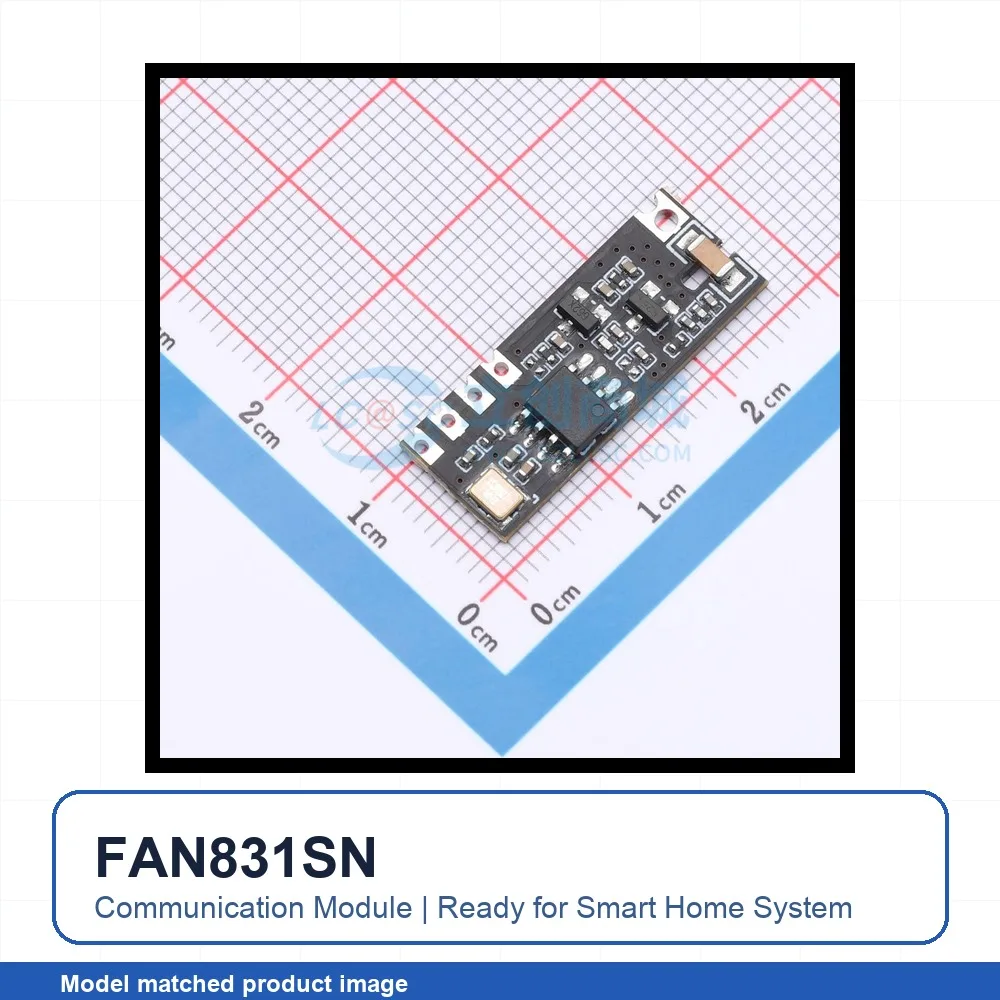1pcs FAN831SN SIP-5-2.5mm receiver 315MHz 433.92MHz ASK RF Wireless Communication Module for Smart Home System