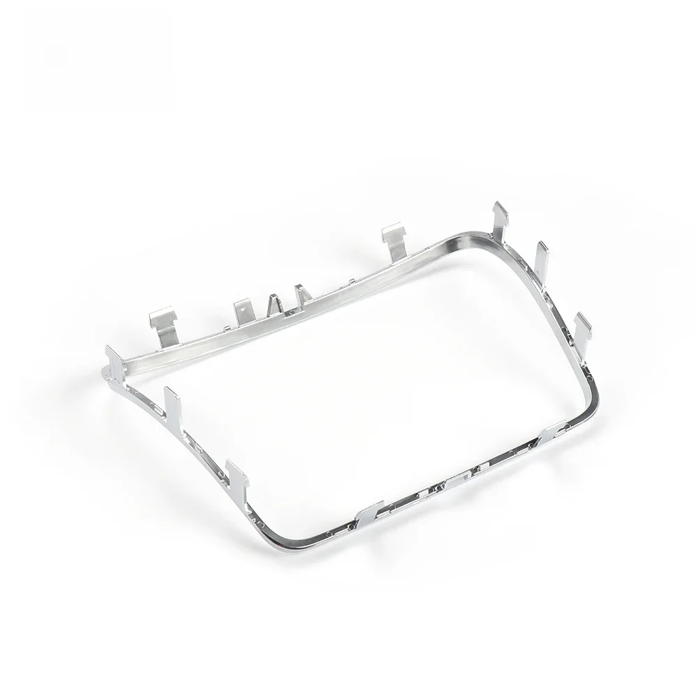 Pièces de garniture de bande de porte-gobelet de cendrier central de console, cadre chromé personnel pour Mercedes Benz GLC, classe C, W253, W205, 2015-2020