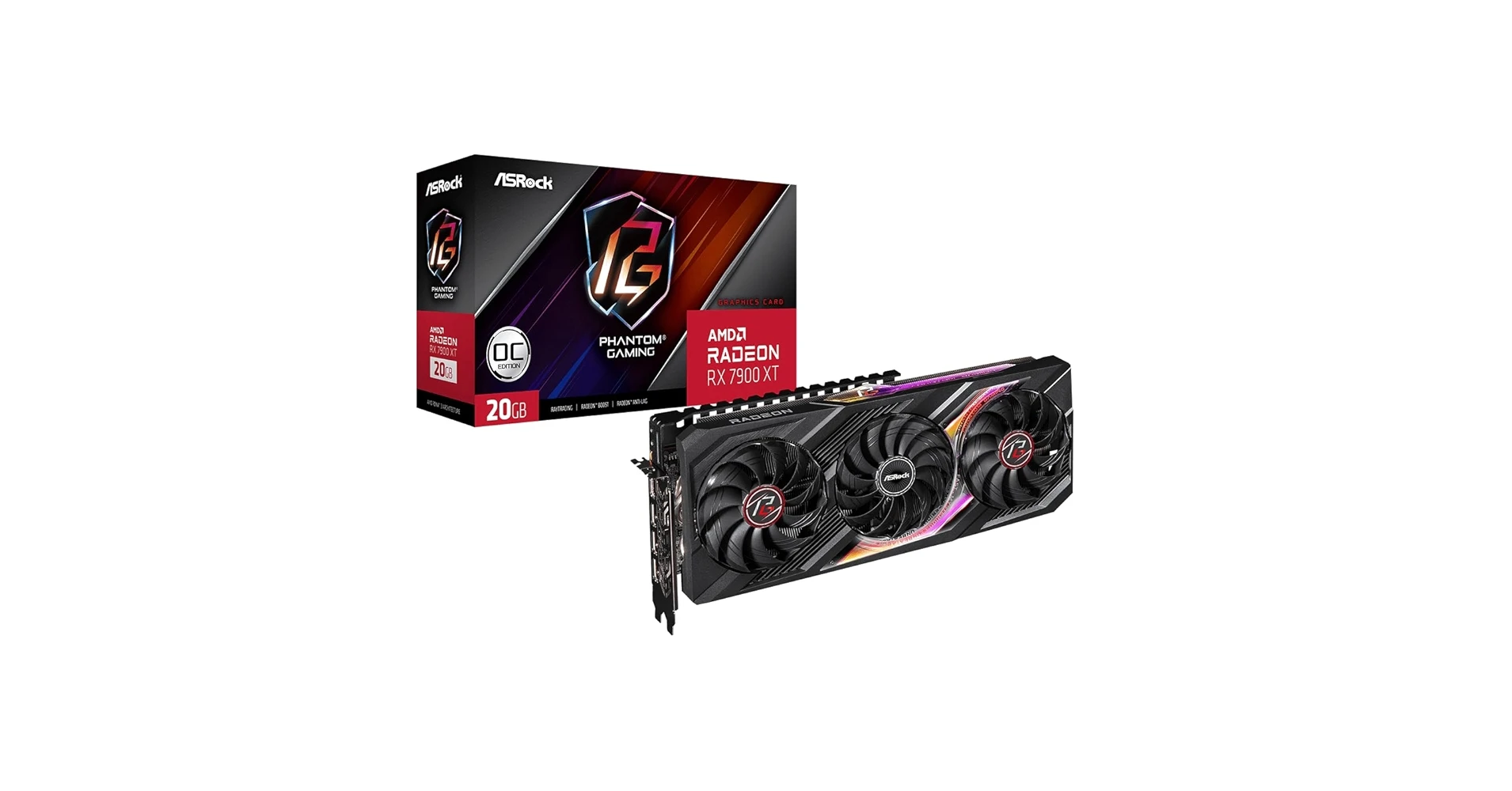 

Высококачественные распродажи НА RX 7900 XT Phantom Gaming 20 ГБ OC