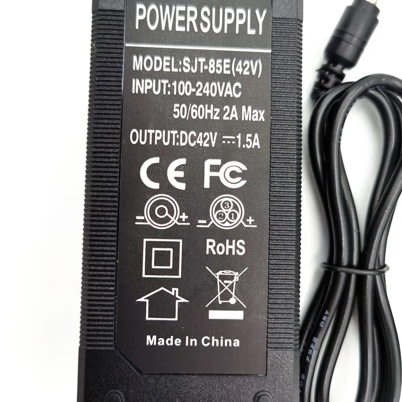 ✅Een serie Bongo oplader/D20 serie/D20 Mobile / D30 Mobile / D30 Xl / Joyor A3/F3/F5 + / X1 / Olsson Arrow/elektrische fiets/Hoverboard/Zwheel ZLion X/ZFox-connector 5,5mm x 2,1mm