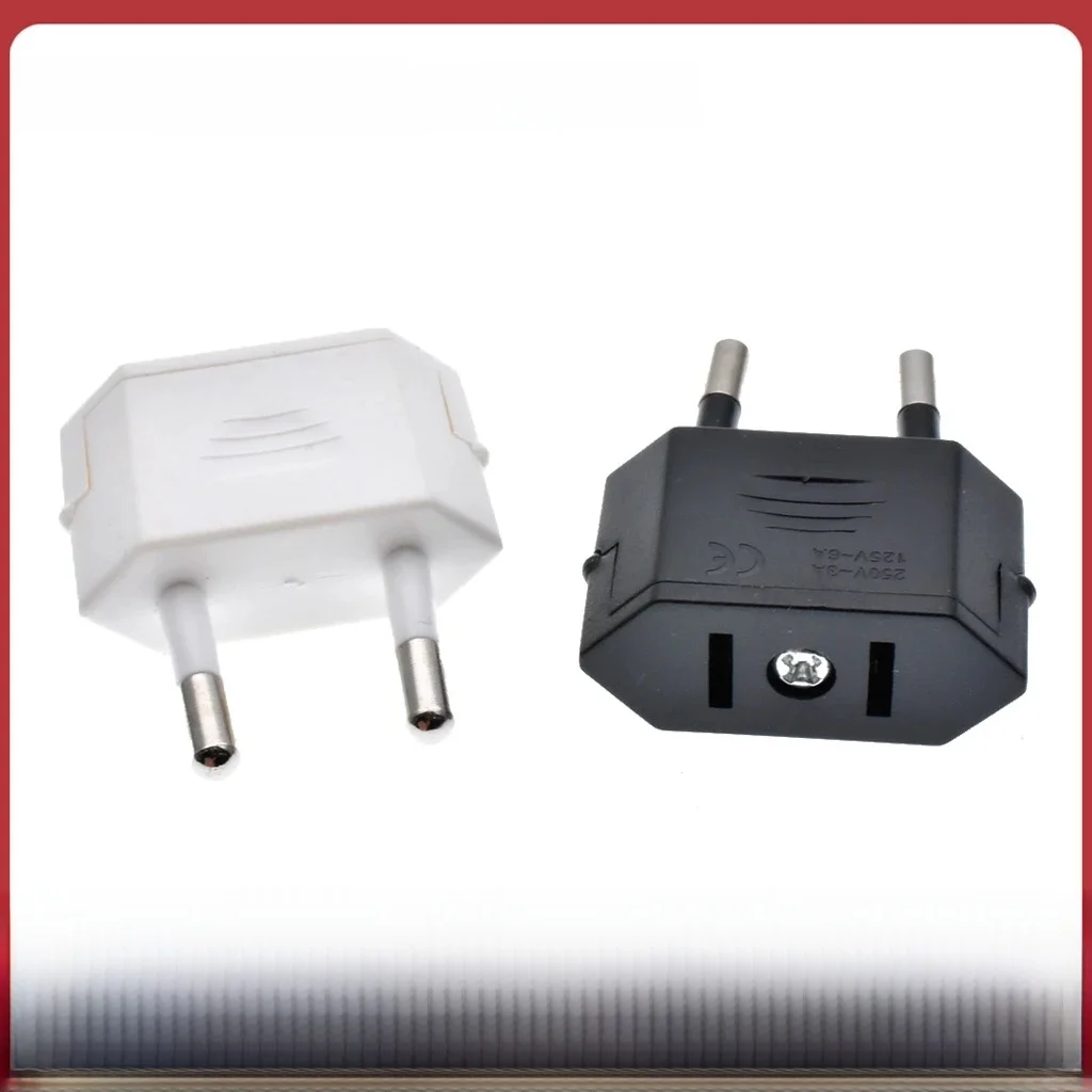 Adaptateur d'alimentation de voyage américain de chine vers l'ue et l'europe, adaptateur de prise US vers EU à 2 broches