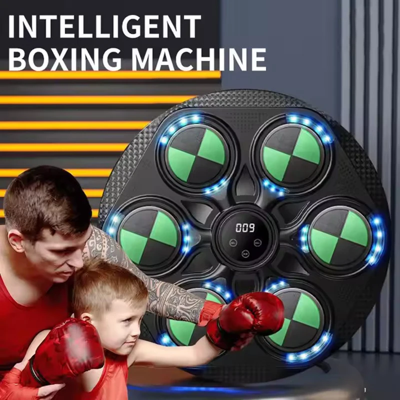 The Smart Music Boxing Machine Responds To Target Training Equipment Fitness Wall Target Fitness Equipment Home Boxing