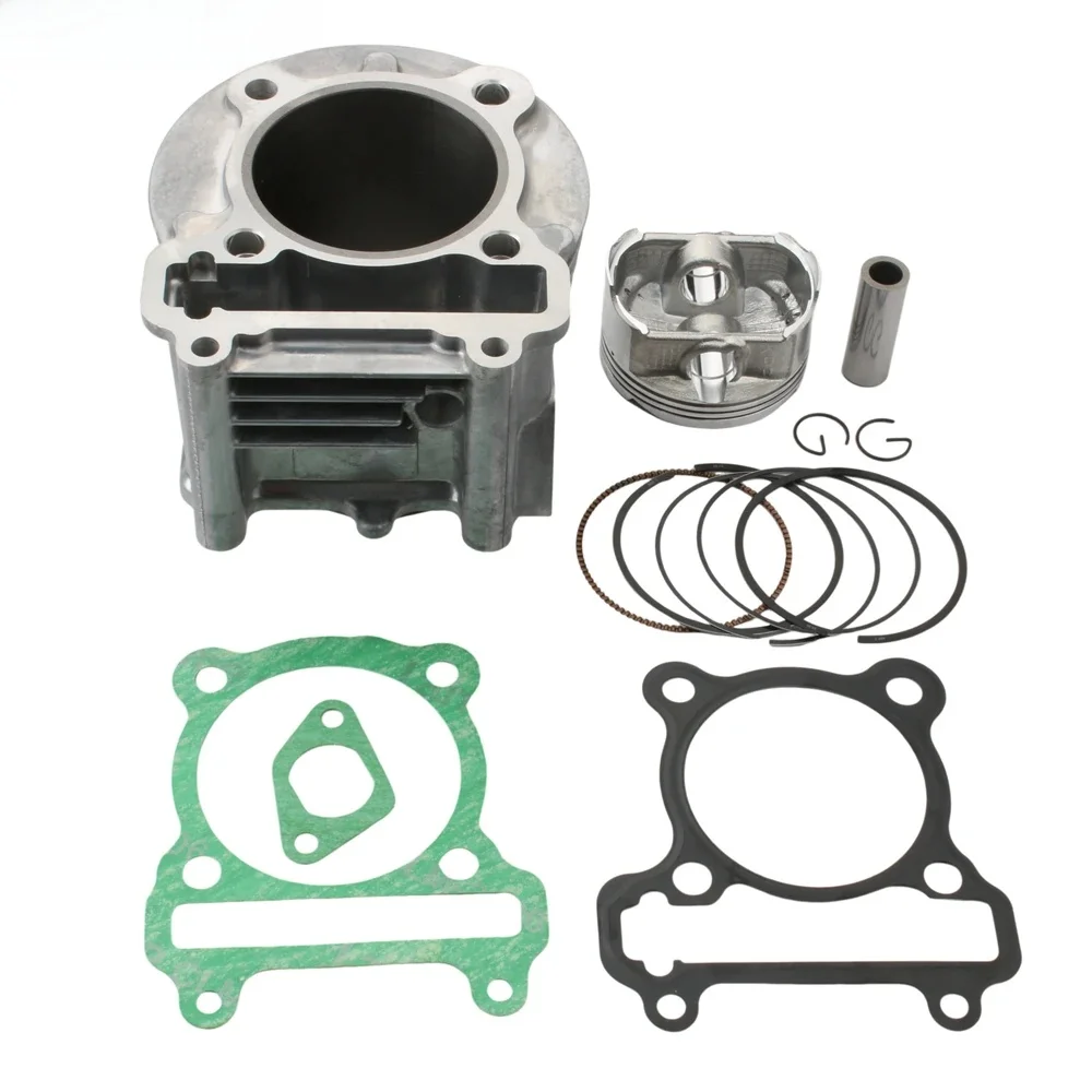 66 mm YW125 Bws125 Zuma125 Mio125 Zestaw cylindrów z dużą otworem do Yamaha Cygnus 125 X Flame-X GTR YW Bws Zuma 125cc Upgrade 200cc 4V 4T — zdjęcie 2