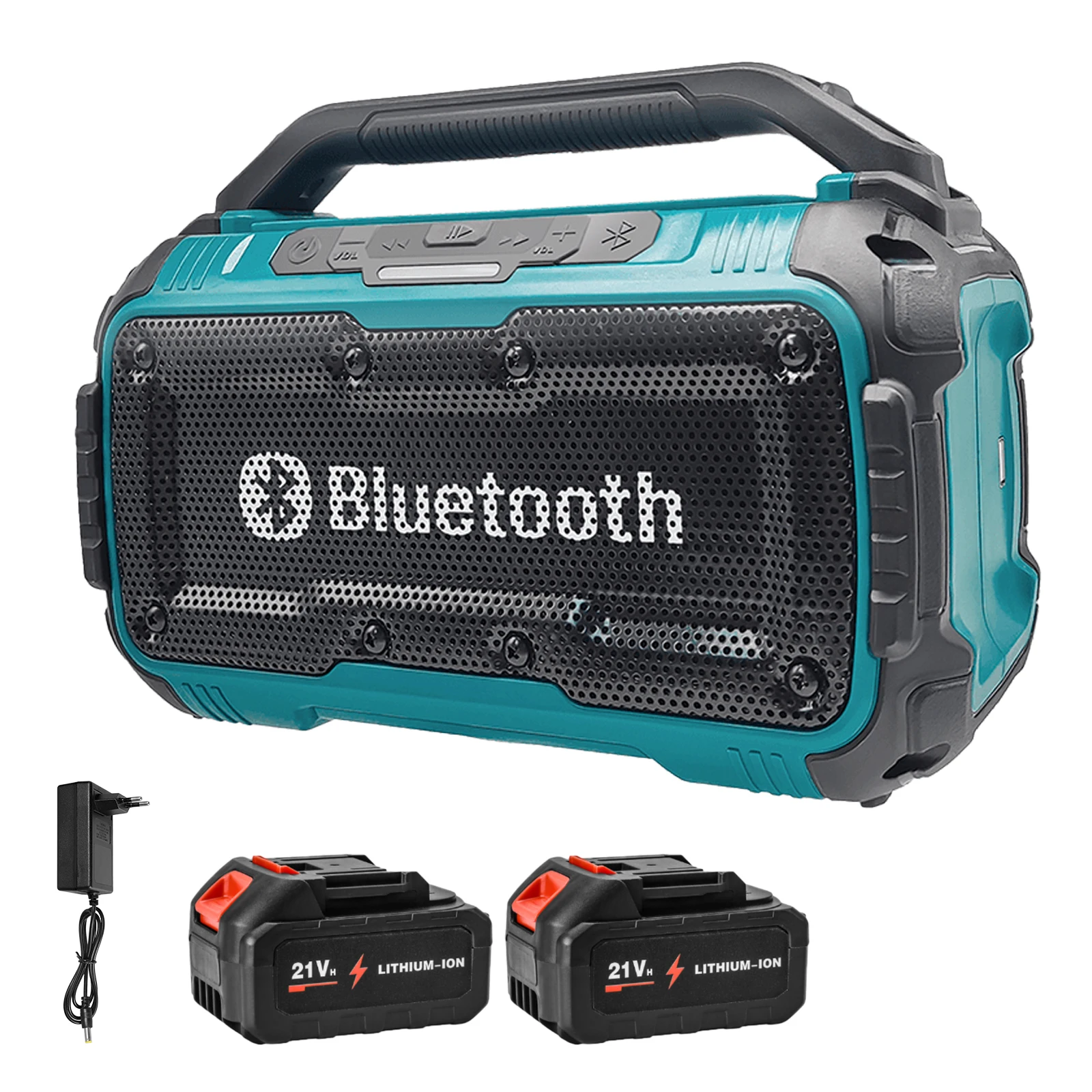 Haut-parleur Bluetooth portable KWBT Pro avec son stéréo 40W, basses riches, étanche à double canal, 30 heures d'autonomie, son surround stéréo, 3 égaliseurs