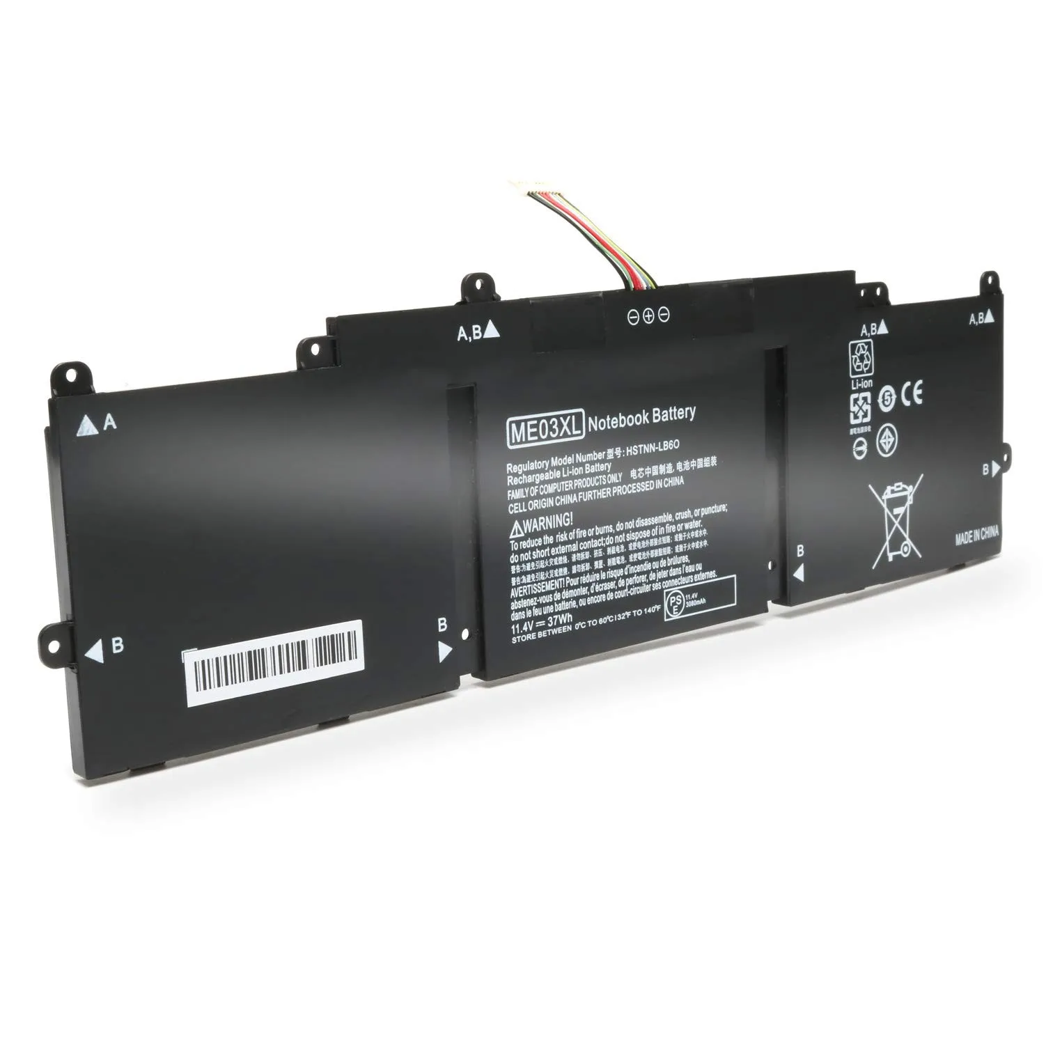 

New ME03XL Laptop Battery ME03 For HP Stream 11 13-C010NR Notebook ME03XL 787089-421 787521-005 HSTNN-UB6M