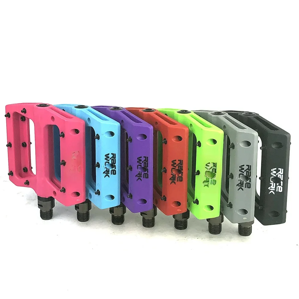 AliExpress RacewoRK RACEWORK Road Bike Pedals Ultralight Nylon Fiber Pedal Seal Bearing Anti-Slip MTB Road Bike Bicycle Parts
