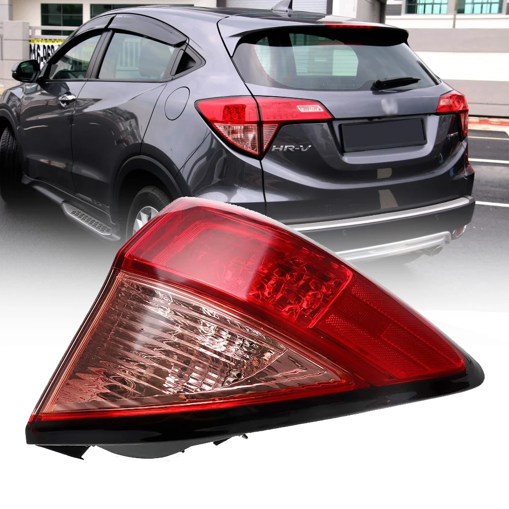 Left/Right Side Tail Lamp For HONDA HRV 2014 2015 2016 2017 2018 Rear Tail Light Brake Lamp with Wire Harne