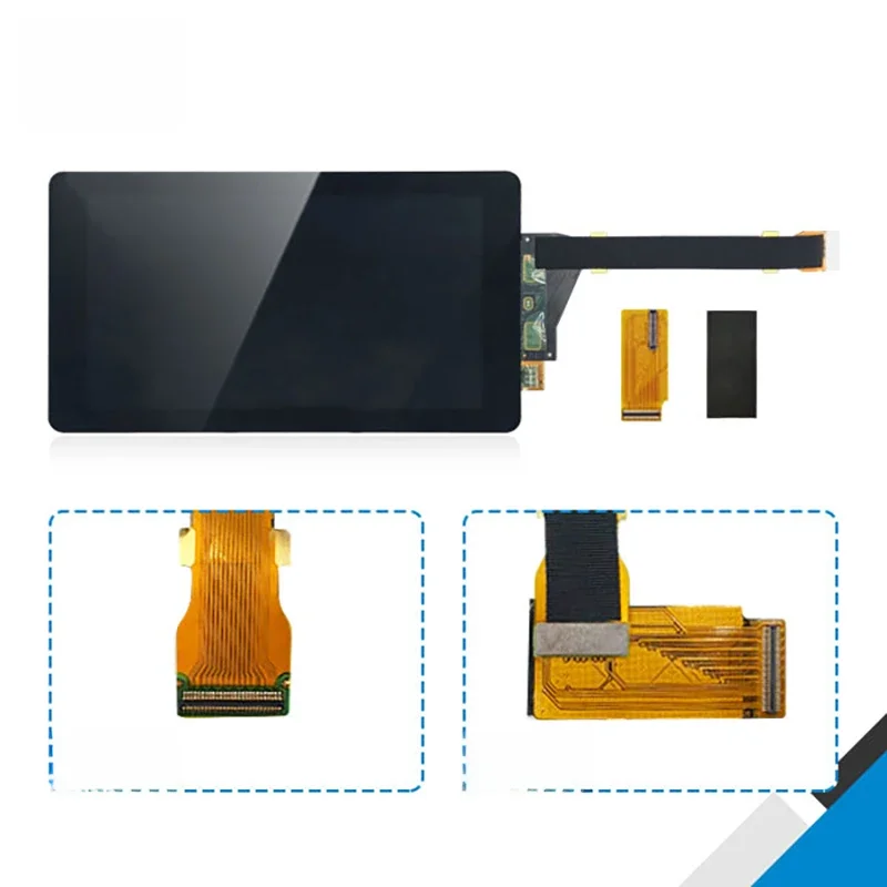 Sharp04 LS055R1SX04 z szklaną osłoną MIPI do Sharp03 2K 5,5 cala SX04 LCD Resin do drukarki 3D Photon Elegoo Mars — zdjęcie produktu 6