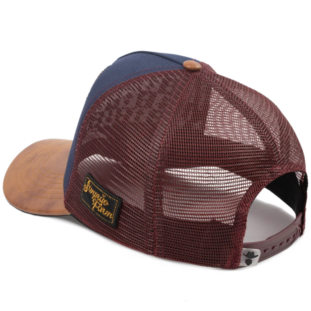 Camipira غطاء بظهر ، شاشة منحنى الجذر ، تنفس ، البلد الزراعي ، الموضة