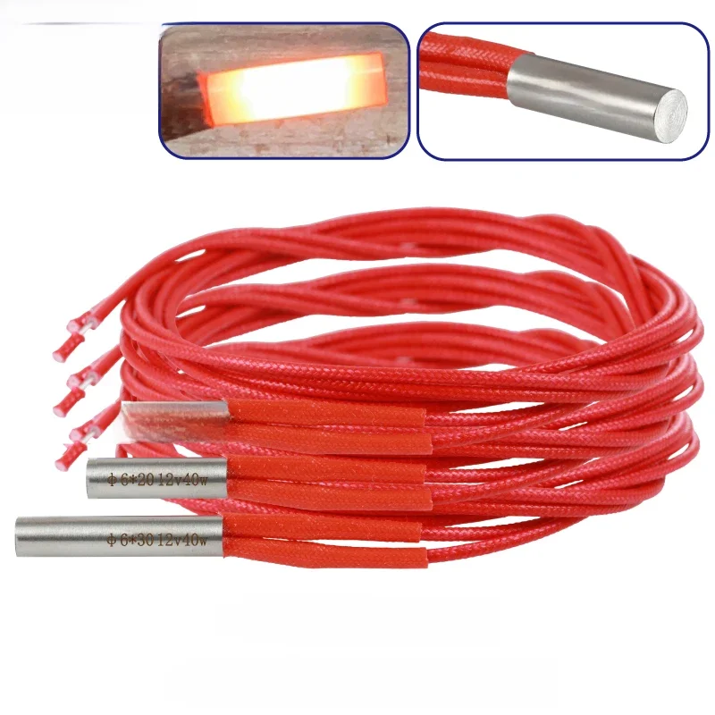 Mellow Drukarka 3D 6*15MM 6*20MM 6*30MM 12V/24V 40W Wkład grzejny do Sidewinder X1 SW-1 Ender 3 J-Head HOTEND Volcano MK8 MK9 — zdjęcie produktu 7