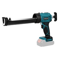 18V Electric Caulking Gun 4 speed Glue Gun LED Wireless Doors and Windows Electric Sewing Glue Tool For Makita Battery