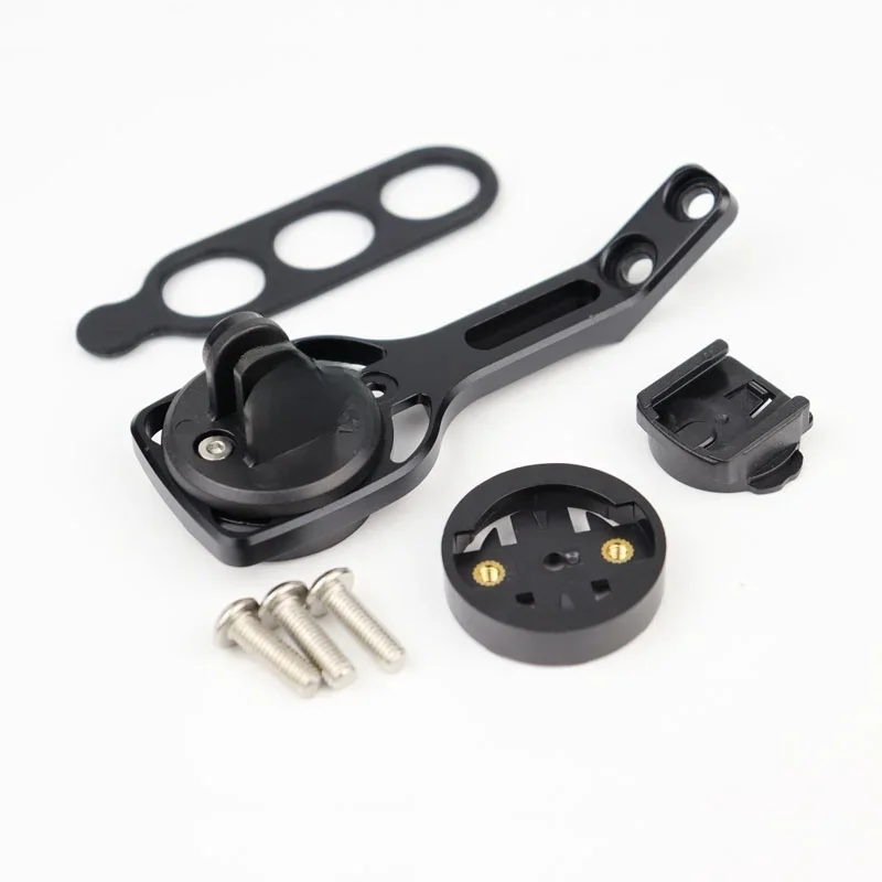 AliExpress NONE Aluminium Alloy Road Bicycle Computer Mount Holder For Black INC Handlebar Bracket for Garmin Gopro Bryton Lighter Holder