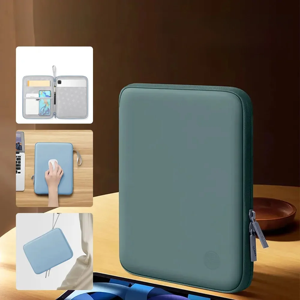 Torba na tablet 10,9-12,9 cala Torebka Etui na iPada Pro Samsung Xiaomi Lenovo Pokrowiec na rękaw Odporny na wstrząsy pokrowiec z wieloma kieszeniami — zdjęcie 2