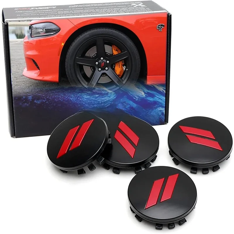 Zestaw 4 szt. 63 mm 2,5 cala // Zamienniki osłony środkowej felgi do Dodge Charger Challenger Durango — 2
