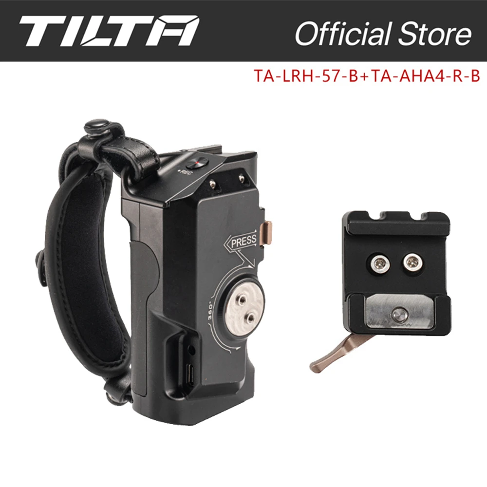 Tilta TA-LRH-57 Linker Kant Geavanceerde Power Handvat Met R/S F570 Batterij Professionele Kant Type-Ⅶ Voor Tiltaing A7s3 A7 Kooi