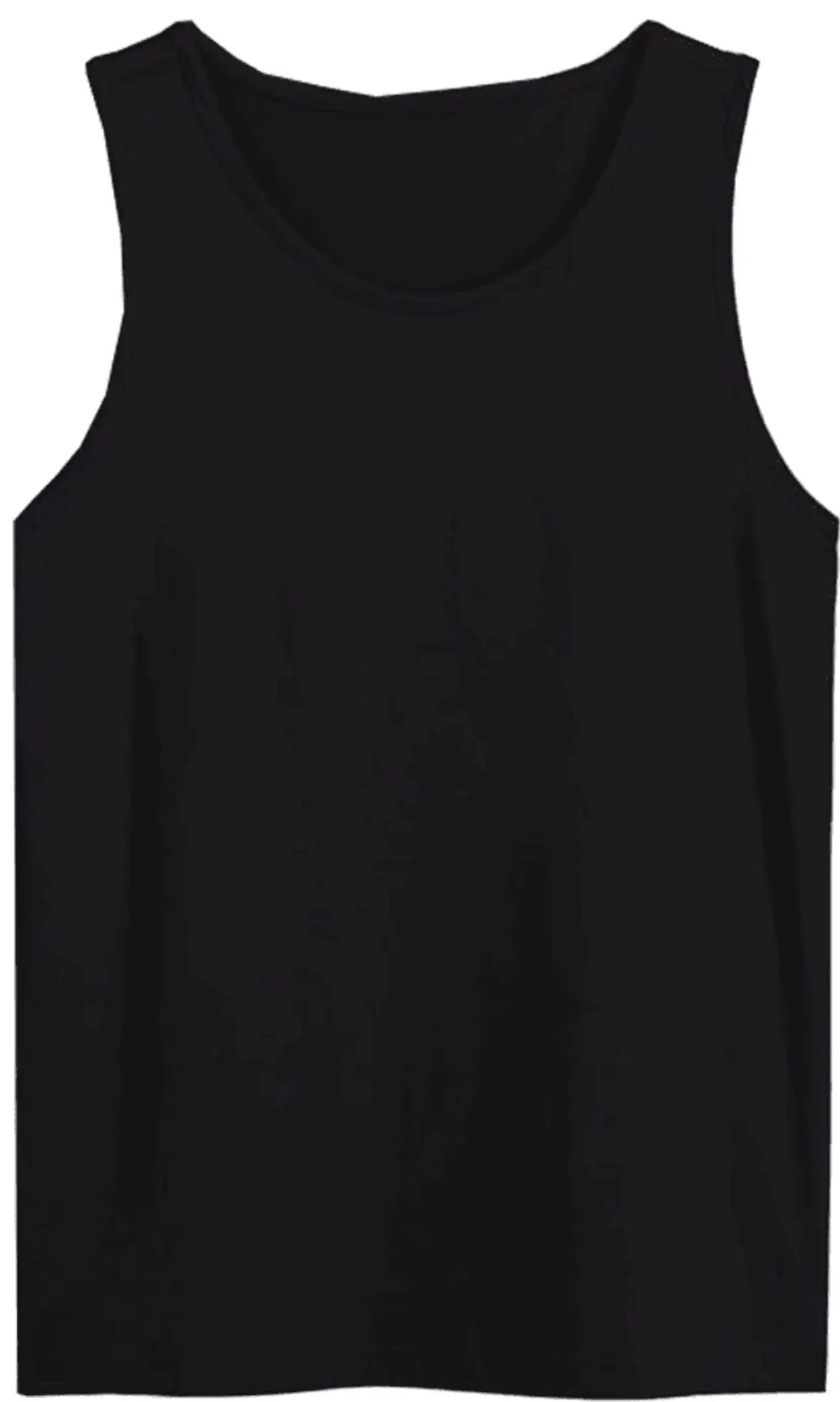 1/3/4 Pieces Men's sleeveless breathable fashion outdoor fitness comfortable shoulder vest men's vest T-shirt classic color photo review
