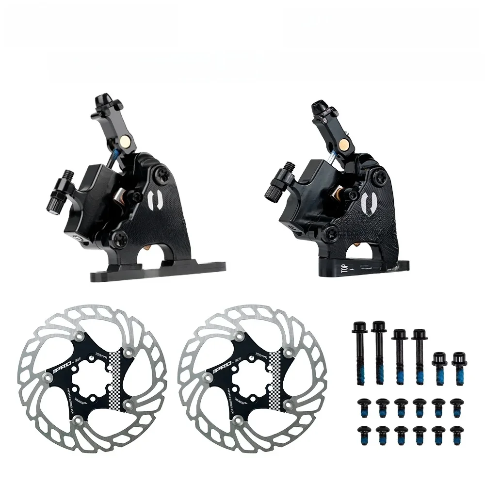 AliExpress ONIRII Hydraulic Disc Brake with 6-Bolts Rotor Wire Pulling Calipers Flat Mount CX for Gravel Bicycle Road Bike  New