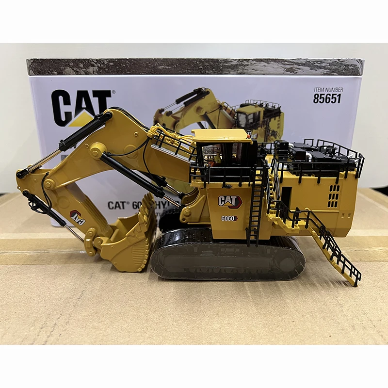 

DM85651 Diecast 1:87 Scale CAT6060FS Mining Excavator Alloy Engineering Vehicle Model Collection Souvenir Display 85650