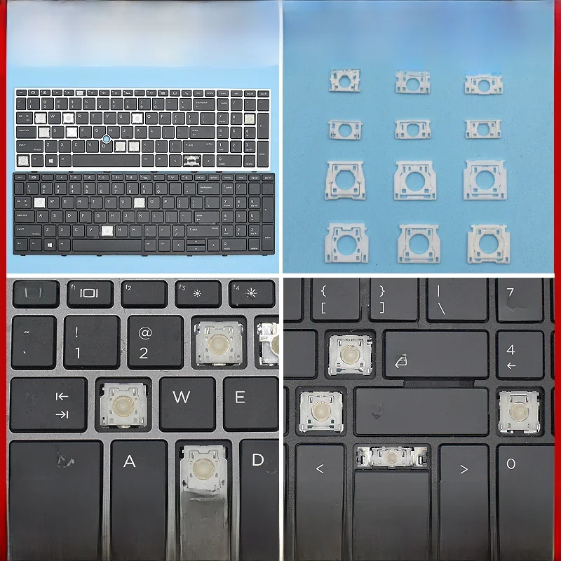 Zamienny klucz nasadkowy do klawiatury laptopa HP ELITEBOOK 850 G7 850 G8 845 G7 G8 855 G8 G7 i klipsy — zdjęcie produktu 7