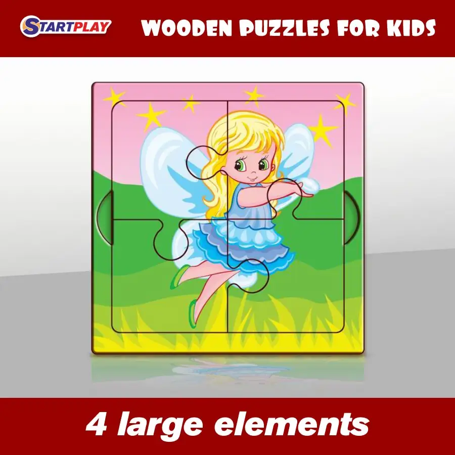 

STARTPLAY Puzzles For Kids ENCHANTRESS / Wooden / 4 Elements / 173180 /