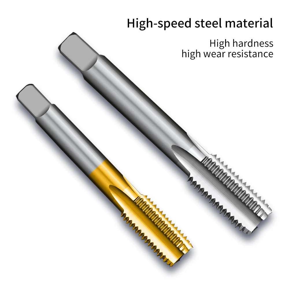 TICN Coated Straight Flute Tap , M3-M12High-Hardness Taps, Machine Straight Flute Tap,CNC Thread Cutting Tools