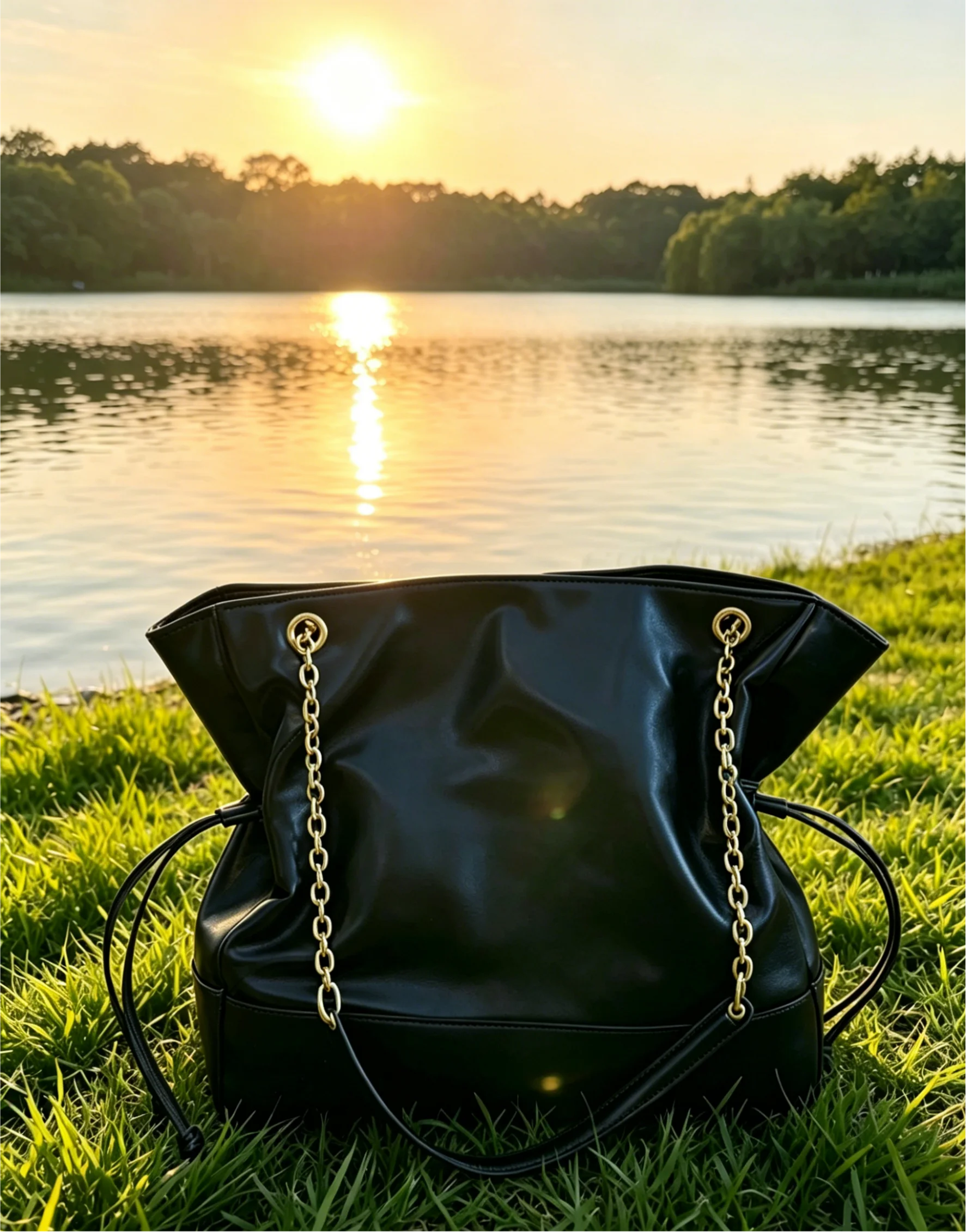 2026 Size: 26 OR 29 OR 35 cm no box New Model Versatile and Fashionable PU Leather Bag - Durable,High-Quality and Affordable