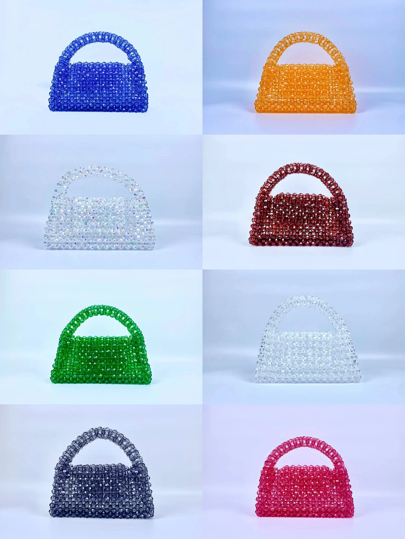 Nowa francuska, codzienna gwiazda, elegancka i wysokiej jakości, zroszony, dzianinowa poduszka typu podręczna, dwufunkcyjna torba akrylowa typu crossbody — zdjęcie 2