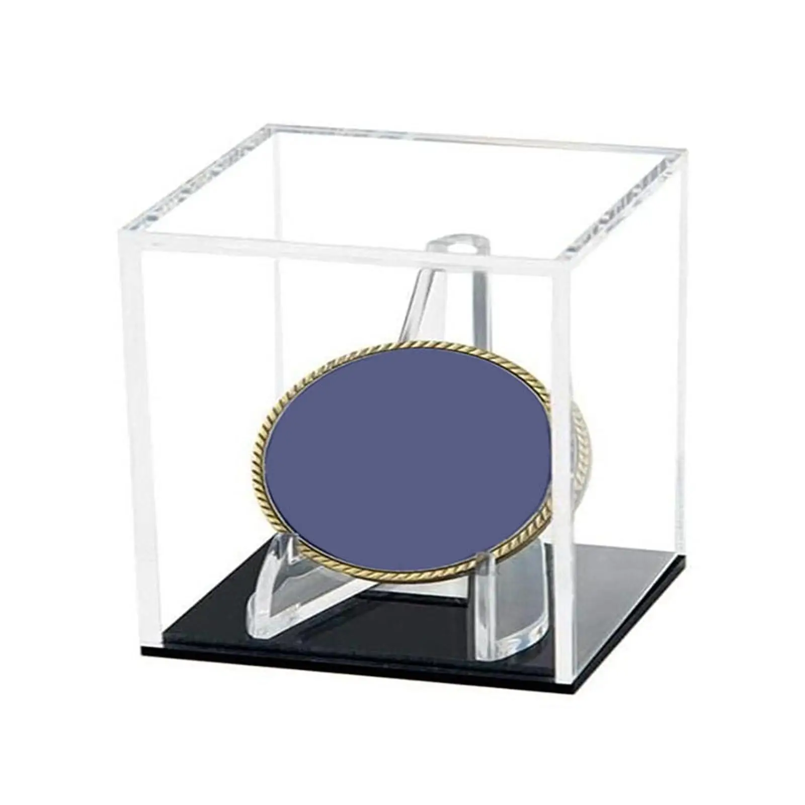 Acrylic Guitar Pick Display Box with Stand Collectible Rack Storage Case Clear PVC Pick Holder for Guitar Accessories