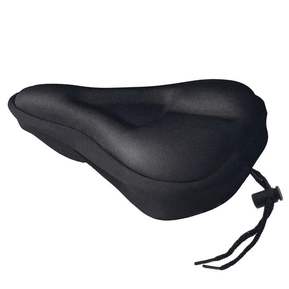 AliExpress Bike Seat Cover Padded Wide Gel Soft Pad Exercise Bike Seat Cushion Wide Foam Bicycle Seat Cushion